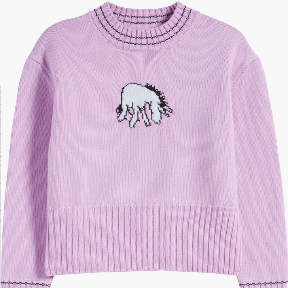 CONNOR MCKNIGHT x Disney Eeyore Intarsia Merino Wool Sweater (NWOT) - Picture 3 of 6